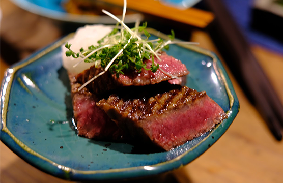 他郷阿部家牛ステーキ